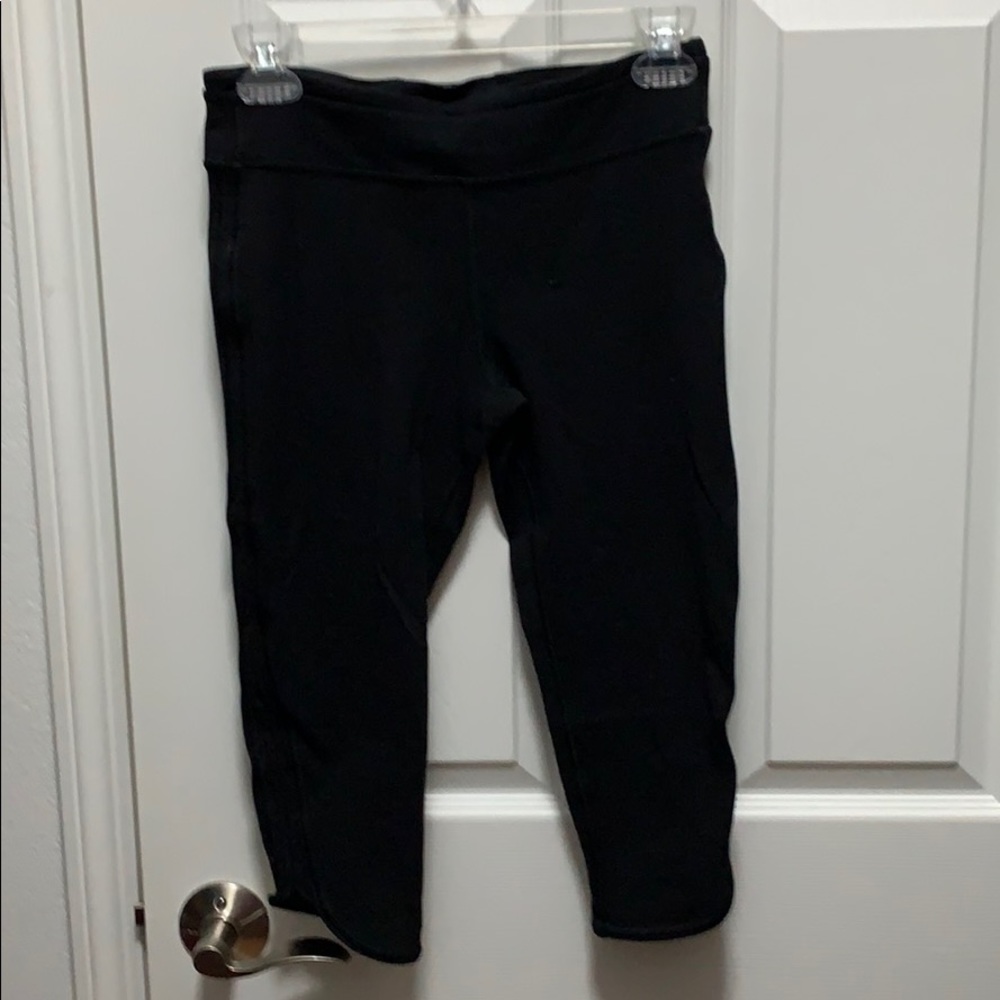 IVIVVA BLACK CROP PANTS GIRLS SIZE 14